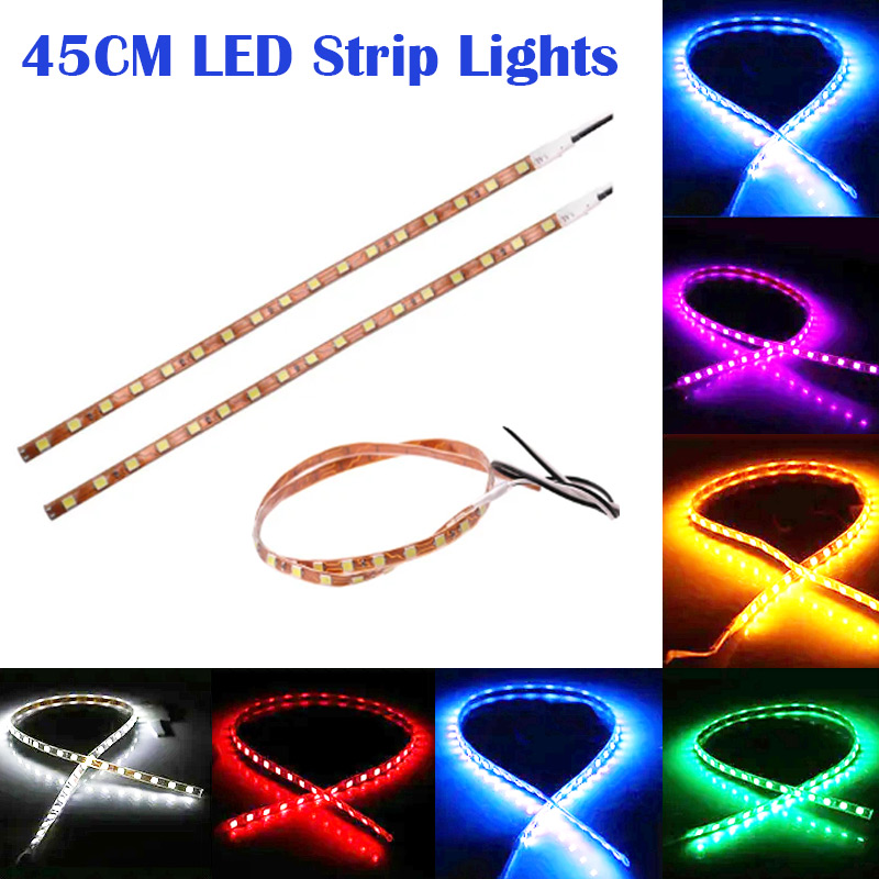 Car Accessories Unique - 45CM LED Strip Lights Soft 1210