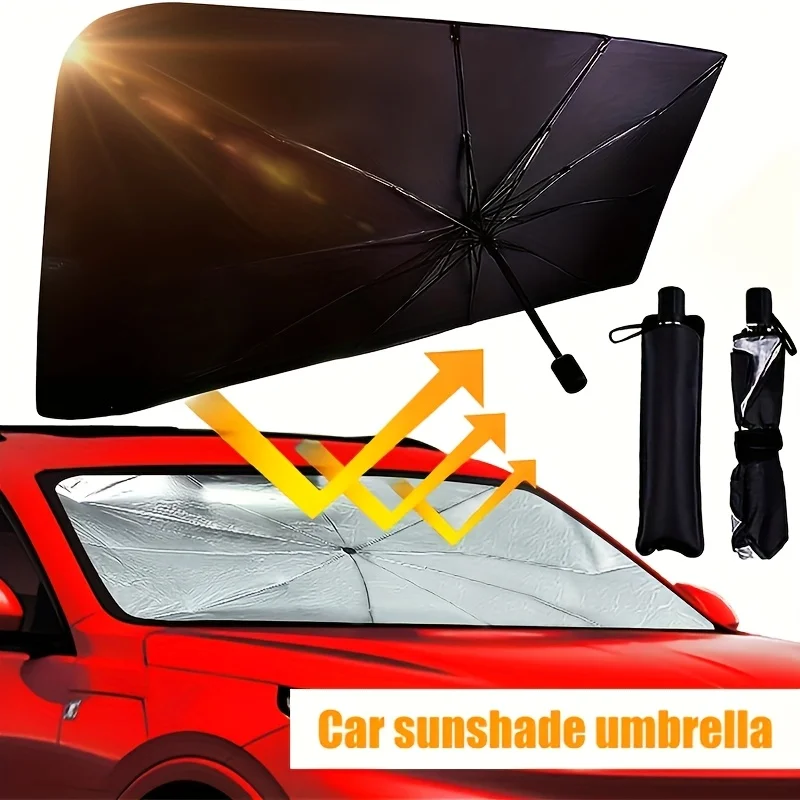 Car Accessories Interior - Protetor Solar para Carro, Sombrinha para