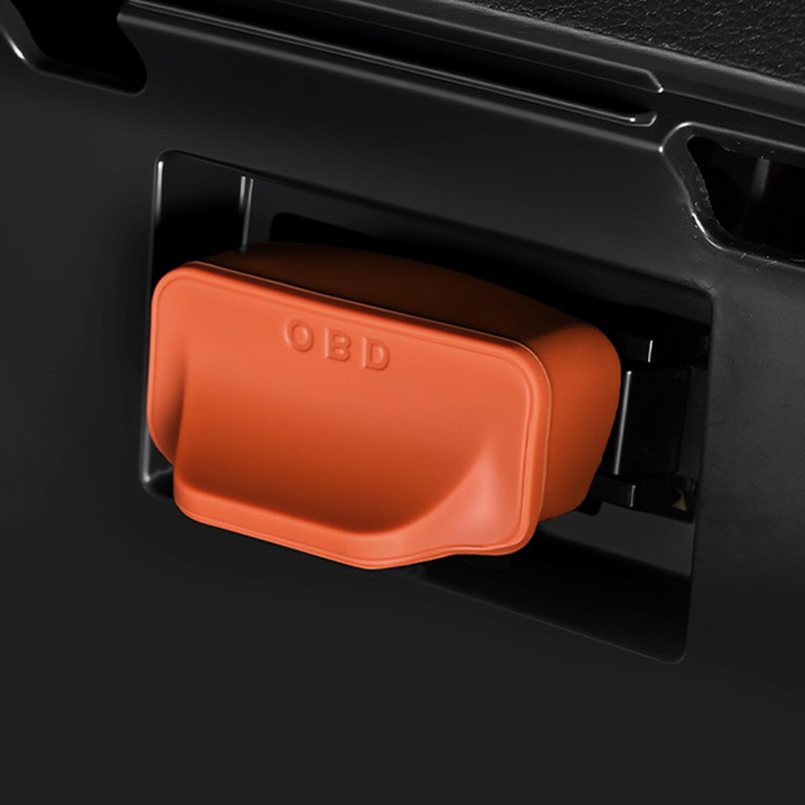 Car Accessories Unique - Capa de silicone para porta OBD
