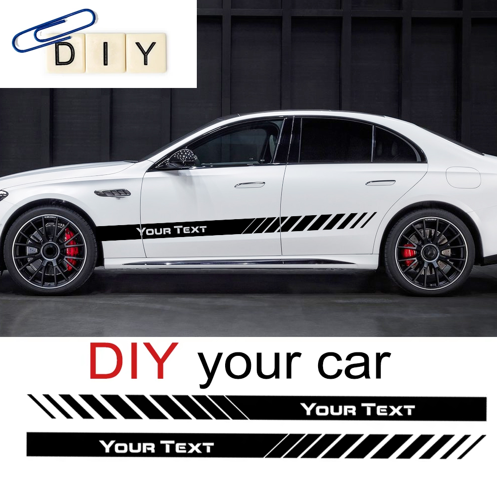 Car Accessories Unique - Adesivo Personalizado para Porta Lateral de