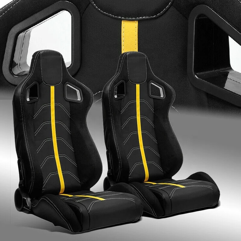 Car Accessories Racing - Assentos de Carro Esportivos Ajustáveis em