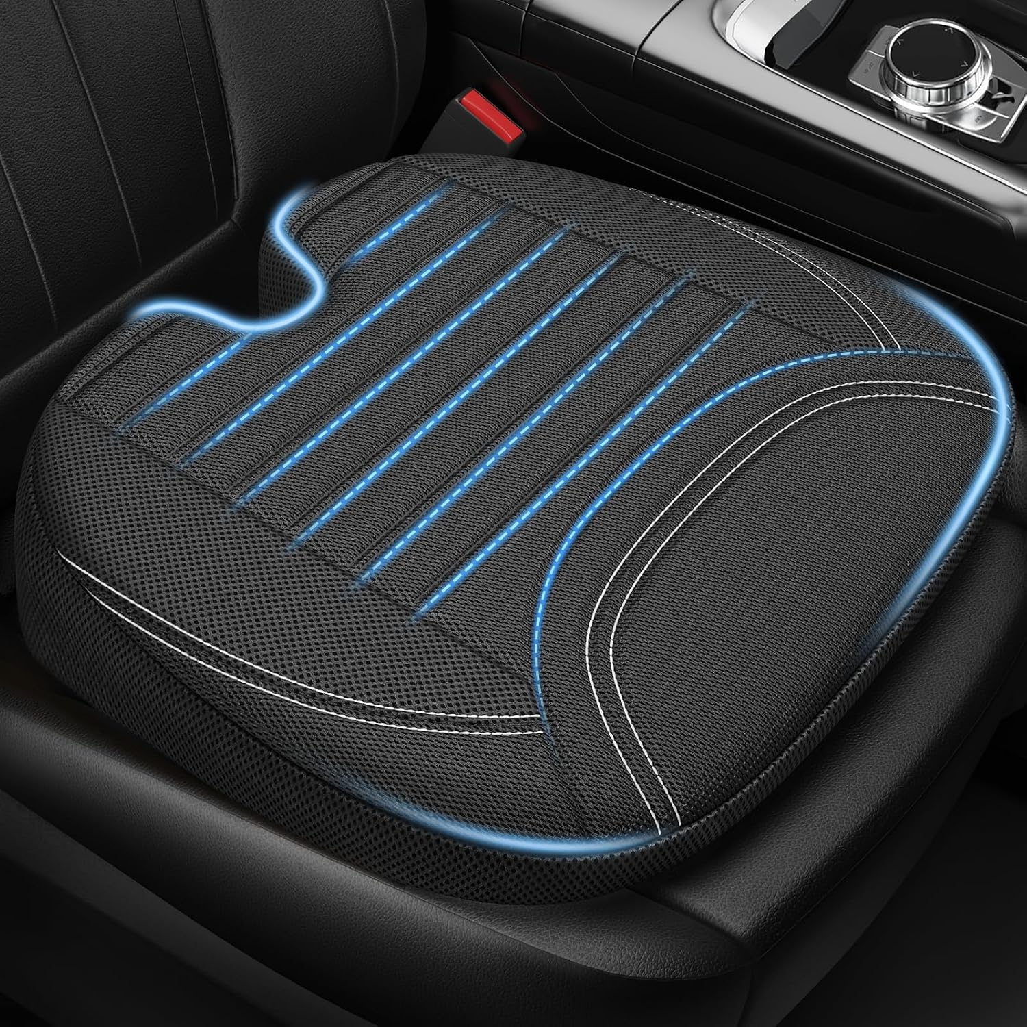 Car Seat Cushion Memory Foam - Almofada Ergonômica de Espuma Viscoelástica para