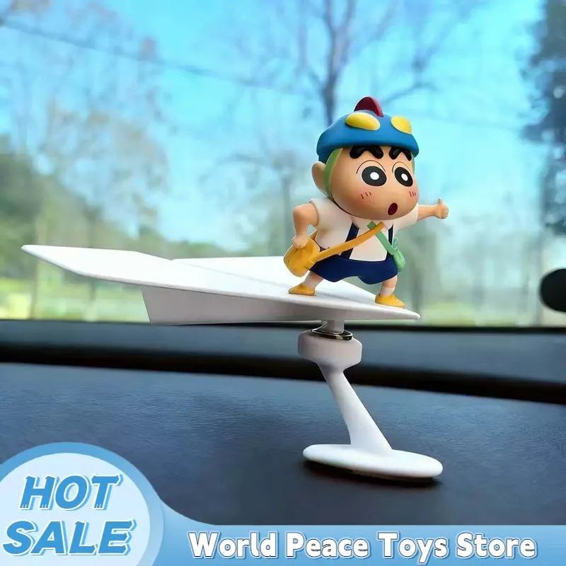 Car Accessories Decoration - Miniatura Rotativa de Carro Crayon Shin-Chan