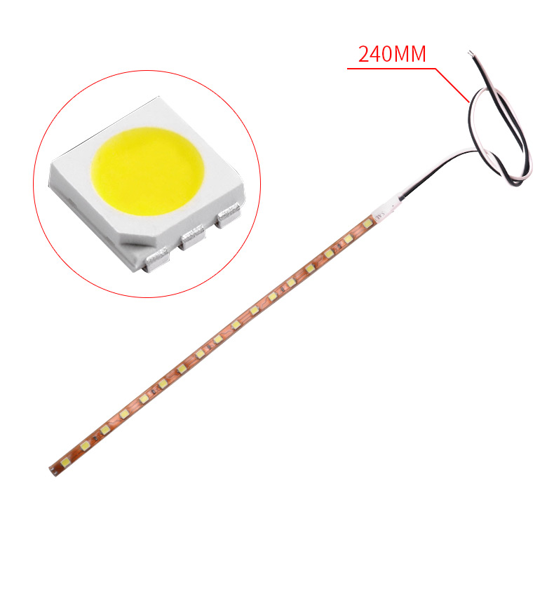 45CM LED Strip Lights Soft 121 - Car Accessories Unique avaliação e preço