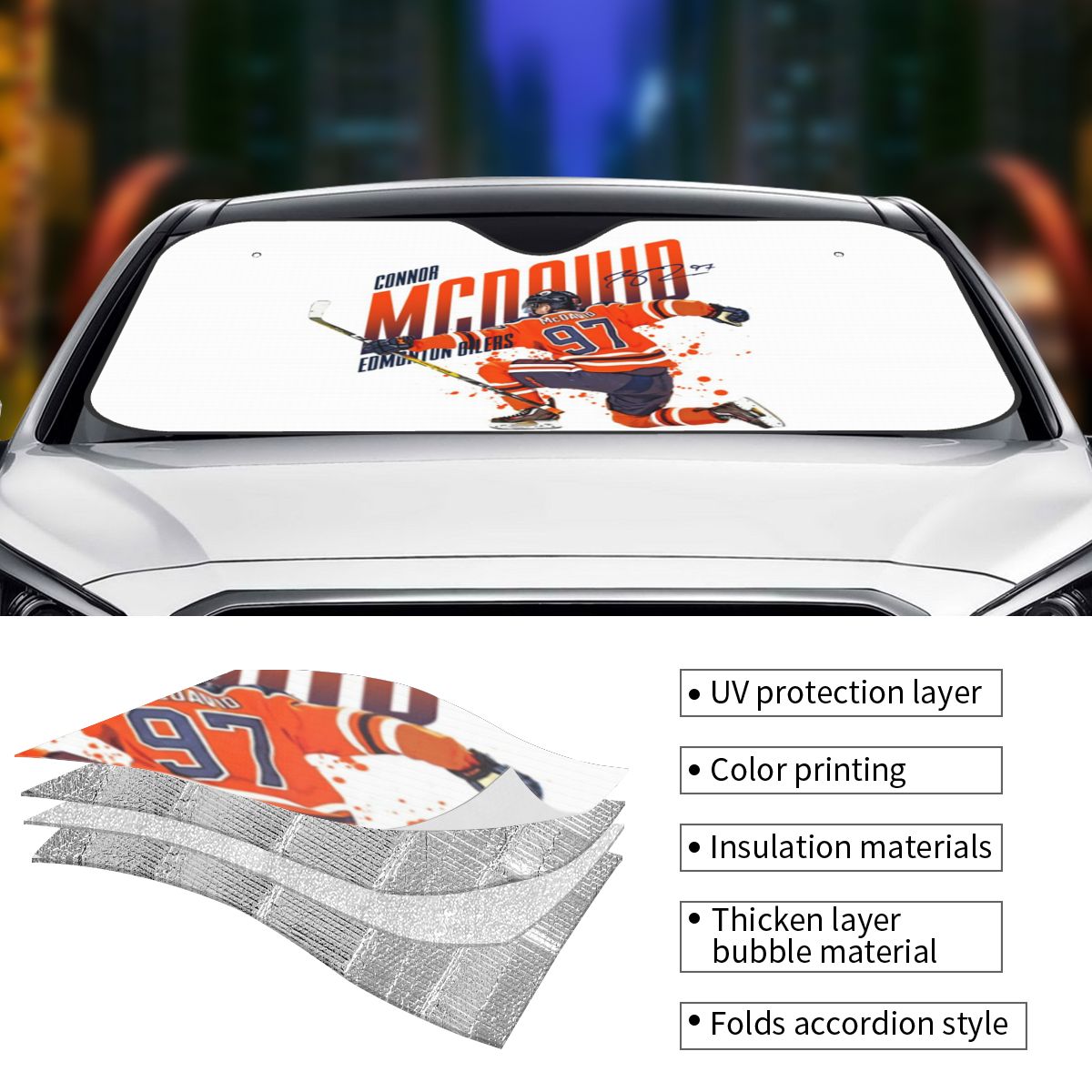 Connor mcquvid 97 para edmonto - Car Accessories Edmonton avaliação e preço