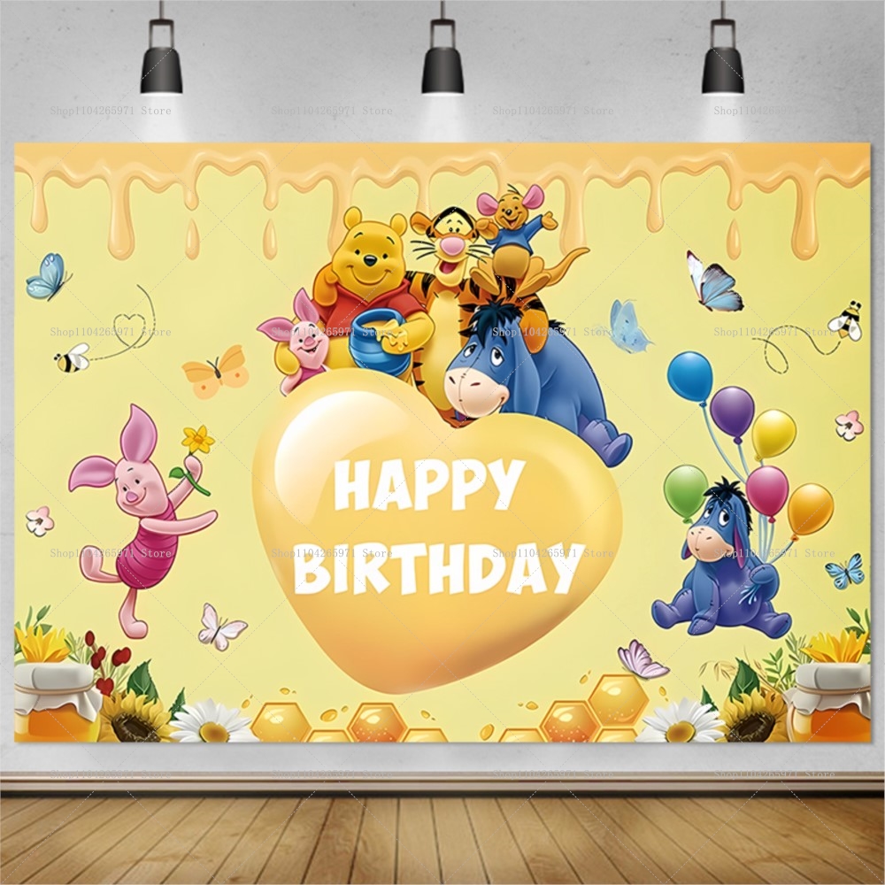 Cenários Disney Winnie the Poo - Car Accessories Banner avaliação e preço