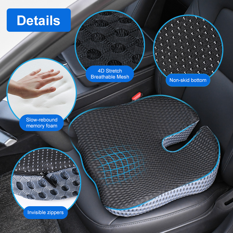 Almofada Ergonômica para Assen - Car Seat Cushion Memory Foam avaliação e preço