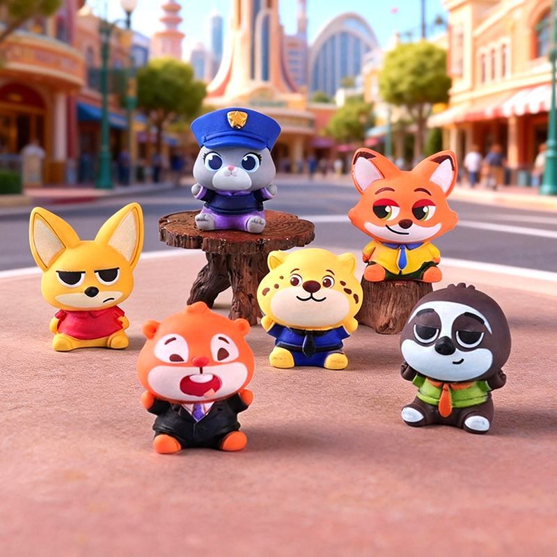 Miniatura de resina Zootopia p - Car Accessories Decoration avaliação e preço