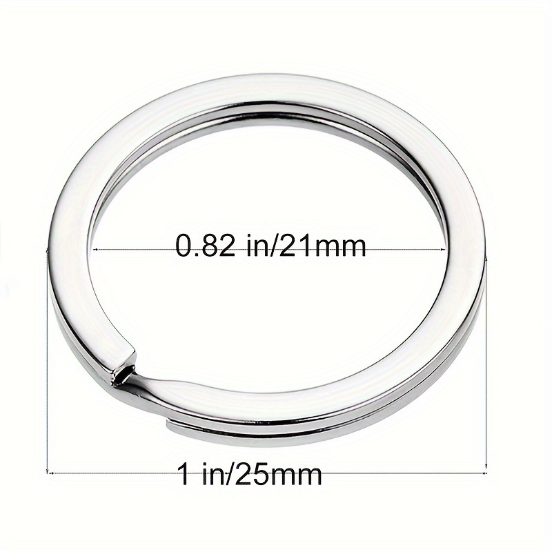 10/20/40 pçs chaveiros dividid - Car Accessories Hanging avaliação e preço