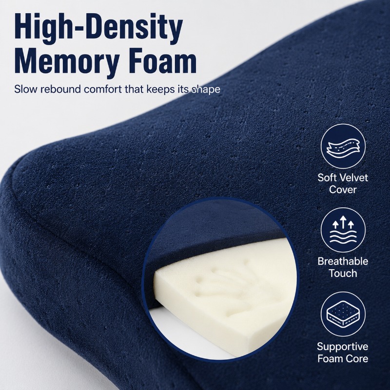 Almofada de Cadeira em Espuma  - Car Seat Cushion Memory Foam avaliação e preço