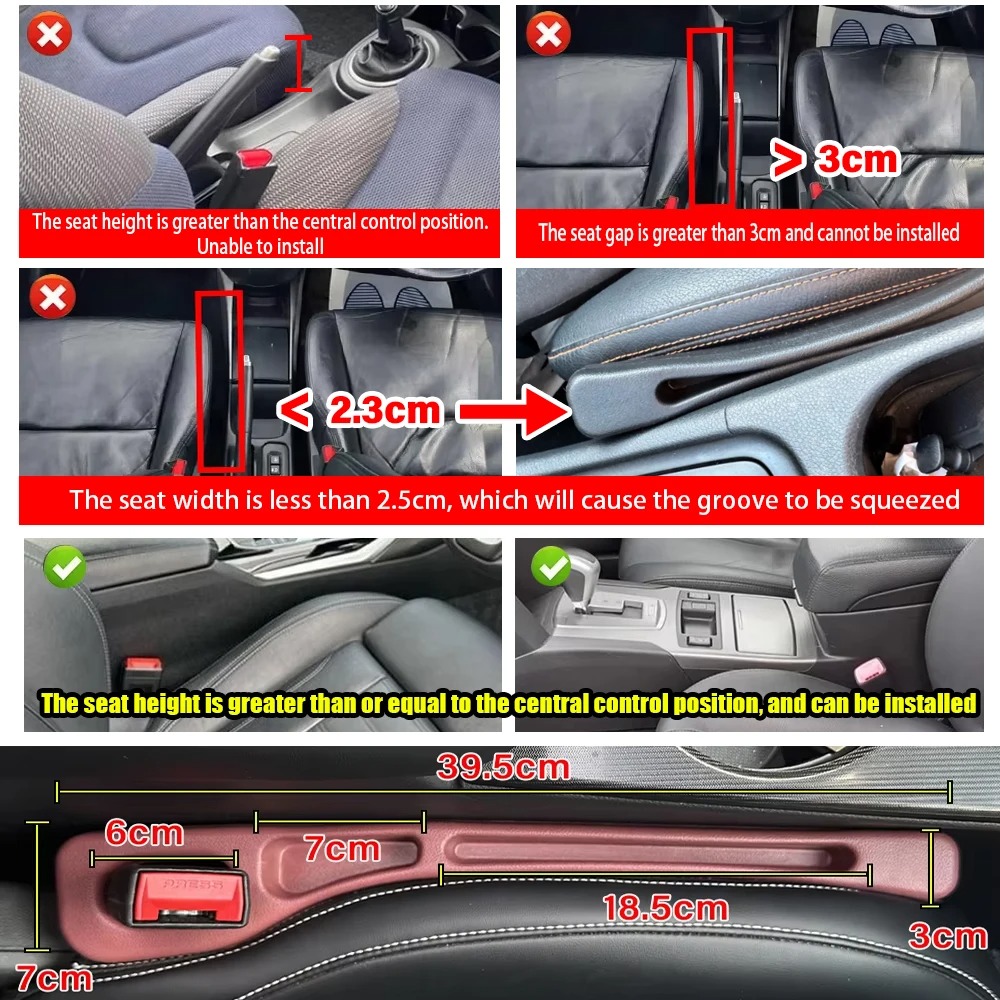 2 pçs assento de carro gap fil - Car Accessories Unique avaliação e preço