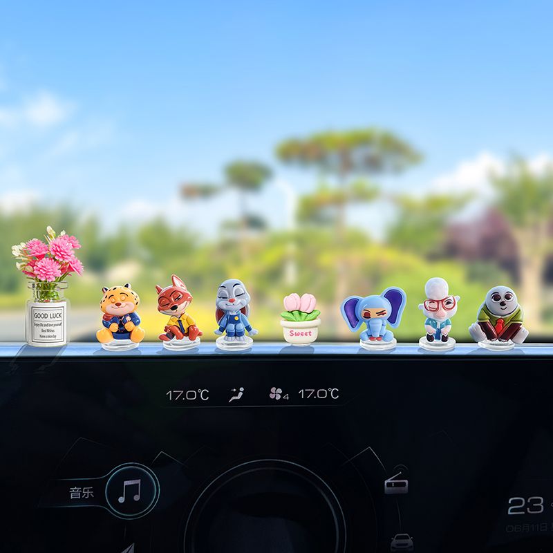 Enfeite de carro de desenho an - Car Accessories Decoration avaliação e preço