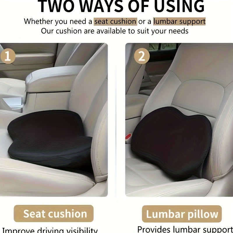 Almofada de Assento de Carro 2 - Car Seat Cushion Memory Foam avaliação e preço