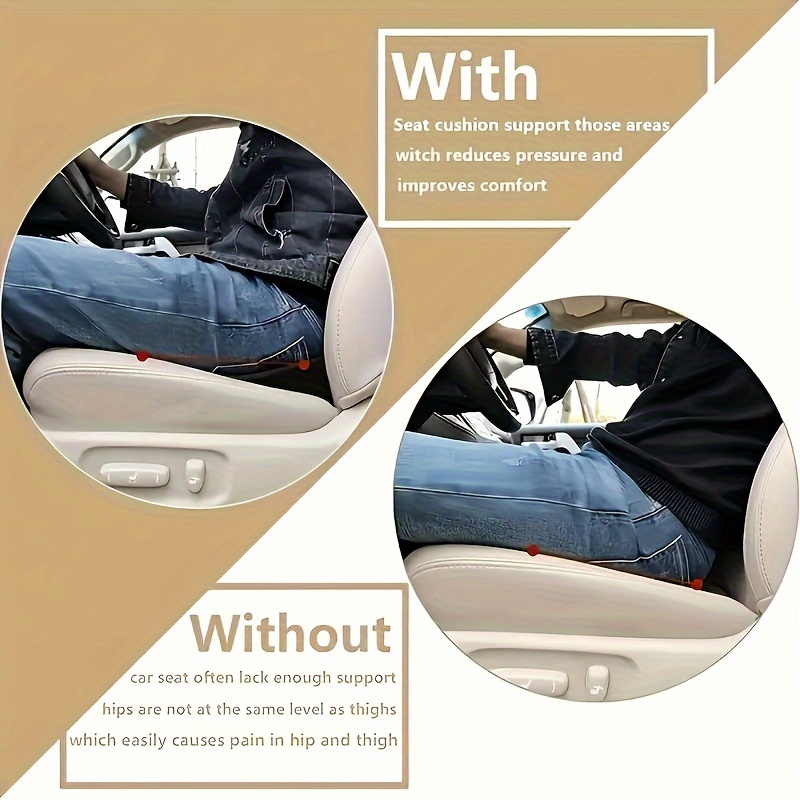 Almofada de Assento de Carro 2 - Car Seat Cushion Memory Foam avaliação e preço