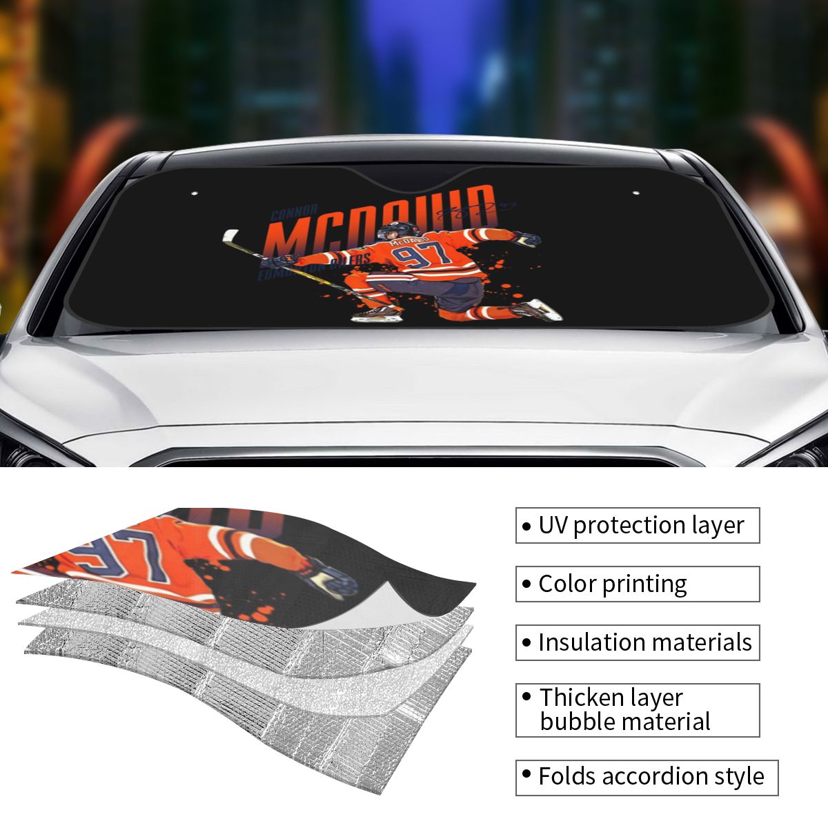Connor mcquvid 97 para edmonto - Car Accessories Edmonton avaliação e preço